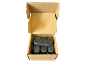 Hot Stone Massage: Miniature Pressure Point Basalt Stone 10pc