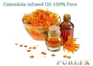 Carrier Oils: Calendula infused oil