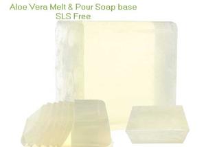 Raw Materials: Aloe Vera Soap Base / Melt & Pour SLS Free