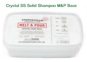 Raw Materials: 1kg Shampoo Base M&P Solid Base.