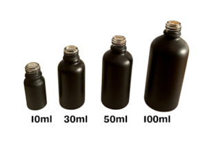 Essential Oil Bottles: Black Essential Oil Bottles