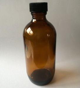 Bottles: Amber Glass Bottle 200ml