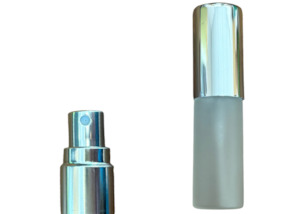 Bottles: Perfume Spray Bottle 5ml Frosted Glass / refillable