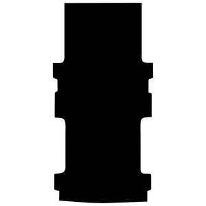 Ribbed Rubber Van Mat To Fit Ford Transit 350L LWB With Passenger Door Steps (20&hellip;