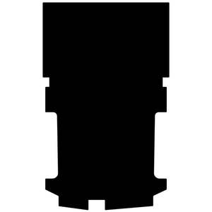 Ribbed Rubber Van Mat To Fit Ford Transit 340L MWB (2023 to Current)