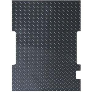 Checker Plate Rubber Ute Mat To Fit Ford Falcon AU-BF Single Cab (1999 to May 2008)