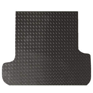 Checker Plate Rubber Ute Mat To Fit Ssangyong Musso Dual Cab SWB Fitted with Fac&hellip;