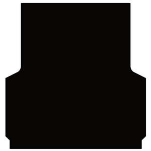 Rubber Mats: Ribbed Rubber Ute Mat To Fit MG U9 Dual Cab (2025 to Current) - Suits Factory Plastic Tub Liner