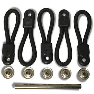65mm Standard Bunji Replacements (B130) - Pack of 5 Bungee Loop Kit