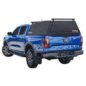 Wildback Canopy Covers: Wildback Soft Ute Canopy With Ladder Racks To Fit Ford Next Gen Ranger Dual Cab (July 2022 - Current)
