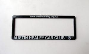 Merchandise: Licence Plate Holder