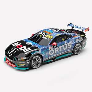 Ford: 1:18 Mobil 1 Optus Racing #25 Ford Mustang GT - 2024 Townsville 500 Indigenous Livery