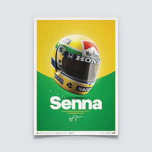 Automobilist Range: McLaren MP4/4 - Ayrton Senna - Helmet - San Marino GP - 1988 | Limited Edition