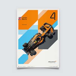 Automobilist Range: McLaren Formula 1 Team - Lando Norris - 2022 Limited Edition Print