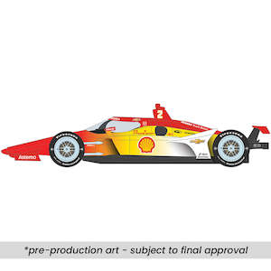 Pre Order: 1:18 Team Penske #2 Shell Dallara Chevrolet IndyCar (Pre-Order)