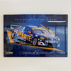 Metal Wall Panels: Erebus Penrite Racing 2017 Bathurst 1000 Winner Limited Edition Metal Wall Panel (Pre-Order)