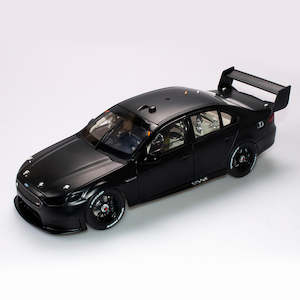 Plain Body Supercars: 1:18 Ford FGX Falcon Supercar Matte Black Plain Body Edition