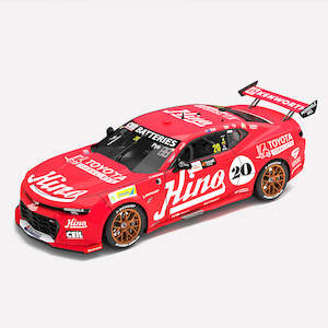 1:43 Team 18 #20 Chevrolet Camaro ZL1 - 2023 Gold Coast 500 Hino Team Samurai Retro Livery