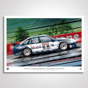 Holden Legends Of Motorsport Prints: Legends of Holden Motorsport: 1996 Bathurst 1000 Winner Limited Edition Print
