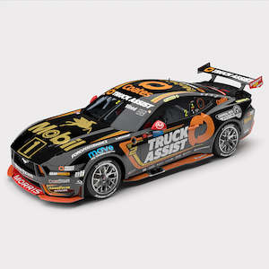 Walkinshaw Andretti United: 1:43 Mobil 1 Truck Assist Racing #2 Ford Mustang GT - 2024 Sydney SuperNight (Mobil 1 50th Anniversary Gold Livery)