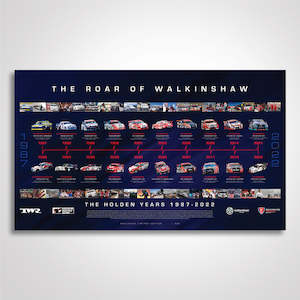 Walkinshaw Andretti United: The Roar of Walkinshaw - The Holden Years: 1987-2022 Limited Edition Print