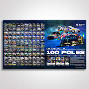 The Perfect Lap: 100 Poles For Tickford Racing Limited Edition Print