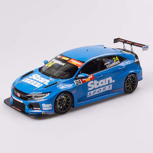 Honda Tcr Australia: 1:18 Stan Sport Wall Racing #24 Honda Civic Type R TCR - 2022 TCR Australia Phillip Island Race 2 & 3 Winner
