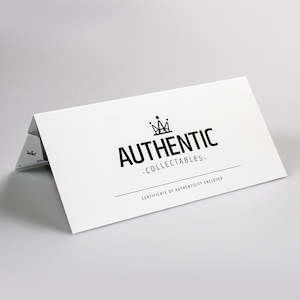 Accessories 1: Authentic Collectables Certificate of Authenticity Folder