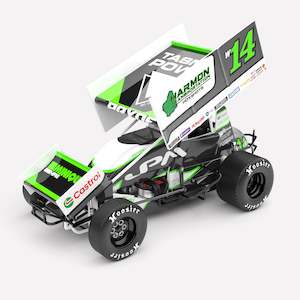 Sprintcars: 1:18 Jason Pryde Motorsport #W14 Sprintcar - 2024/2025 Season