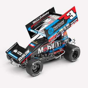 Sprintcars: 1:18 Williamson Motorsport #3 Sprintcar - 2024 High Limit International: Perth
