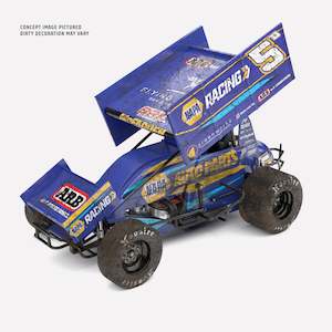 Pre Order: 1:18 Hodges Motorsport #D5 NAPA Racing Sprintcar - 2024 NAPA Speedway: Sprintcars In The City Invitational - Dirty Version Exclusive (Pre-Order)