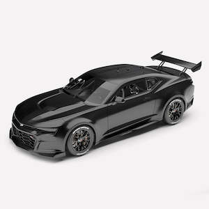 1:18 Plain Body Chevrolet Camaro ZL1 Gen3 Supercar - Matte Black