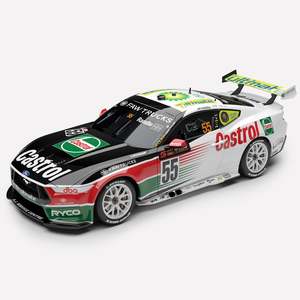 1:43 Tickford Racing #55 Ford Mustang GT 2025 Penrite Oil Sandown 500 Retro Live&hellip;