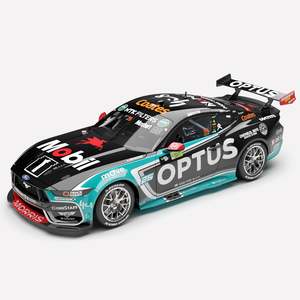 1:43 Mobil 1 Optus Racing #25 Ford Mustang GT - 2025 Repco Supercars Championship Winner