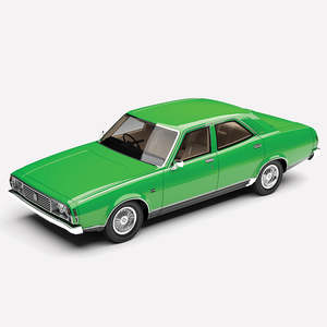 Australian Road Cars: 1:18 Leyland P76 Super - N. V. Green