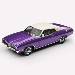 1:18 Ford P4 Landau - Wild Violet