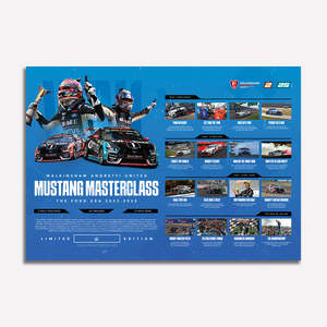 Walkinshaw Andretti United 'Mustang Masterclass' Limited Edition Print