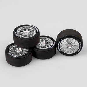 Authentic Collectables 1:18 GEN 3 Supercar Wheel Set (White Text)