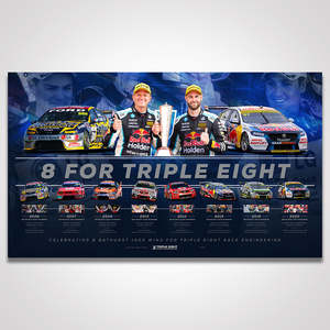 Triple Eight Race Engineering '8 For Triple Eight' Bathurst 1000 Wins &hellip;