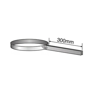 Products: Wall Stand Off Bracket Special S/S 200mm - Authentic Oven