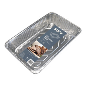 Surv Foil Jumbo Roasting Tray 1pk - Authentic Oven
