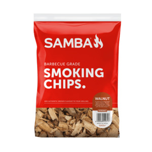 Samba Smoking Chips - Walnut (CLEARENCE) - 3L - Authentic Oven