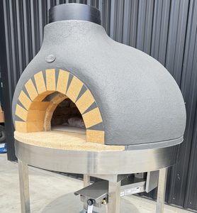 Products: Oven 900 Round Hearth Multi Fuel - Made In NZ - Authentic Oven