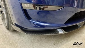 Carbon Fibre Front Splitter - Model Y Ver 1 - AMD