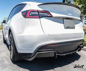 Carbon Fibre Rear Diffuser - Model Y - AMD