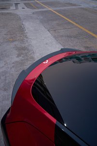 Carbon Fibre Rear Spoiler - Model Y - AMD