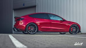 Carbon Fibre Side Skirts - Model 3 Version 1 - AMD