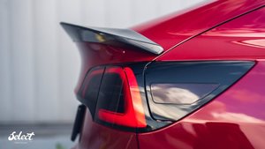 Accessories: Carbon Fiber Rear Spoiler - Model 3 Version 1 - AMD