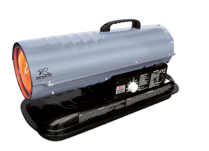 Diesel Air Heater: RPH700KFA - Paraffin-Diesel Forced Air Heater, 70,000 BTU, 21kW - Multi-Fuel, Silent Drive Heater for Workshops, Showrooms, and More