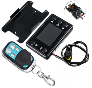 Diesel Air Heater: Universal 12V/24V Air Heater Parking Heater Controller – LCD Display Switch with Optional Remote Control